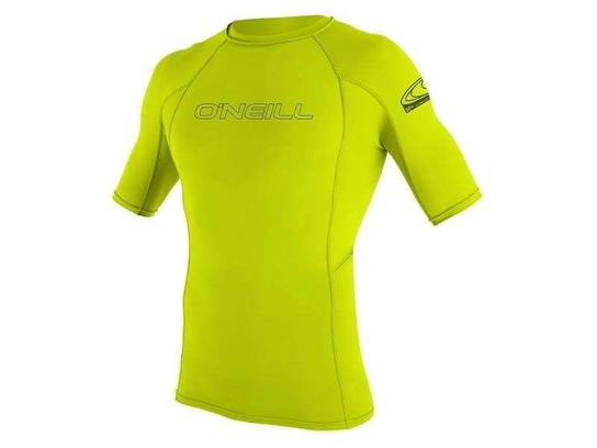 Koszulka ONEILL BASIC SKINS S/S RASH GUARD Lime-M O'neill