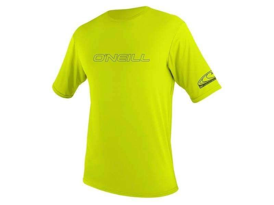 Koszulka ONEILL BASIC SKINS S/S SUN SHIRT Lime -L O'neill