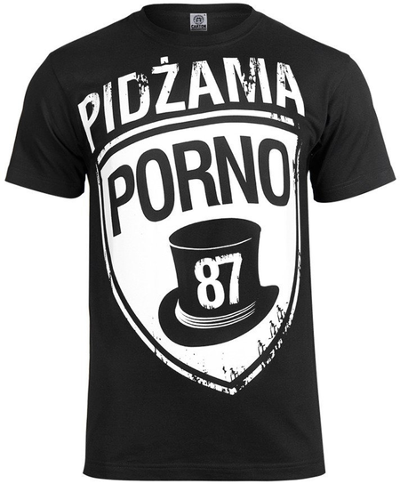 koszulka PIDŻAMA - 87 black-M Inna marka