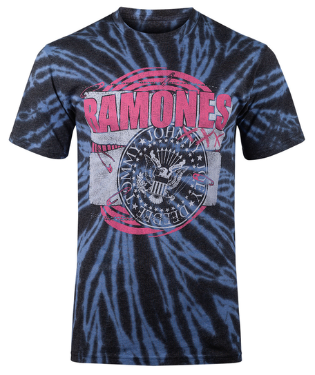 koszulka RAMONES - PUNK PATCH, barwiona-M Inna marka