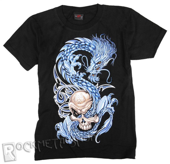 koszulka SKULL / DRAGON -S Inna marka