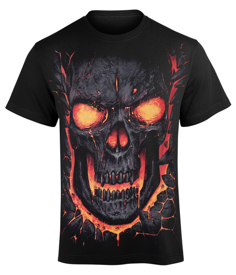 koszulka SKULL LAVA-M Inna marka