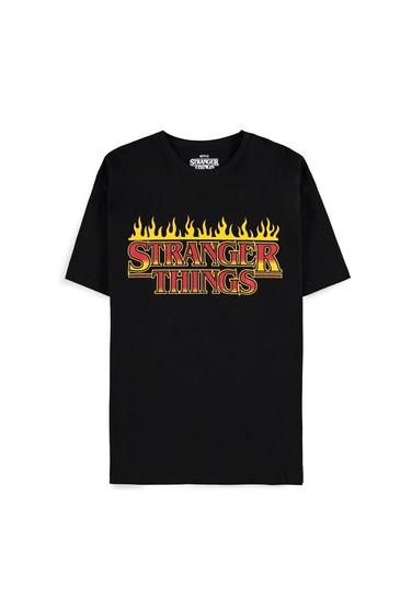 koszulka STRANGER THINGS - FIRE LOGO-L Inna marka