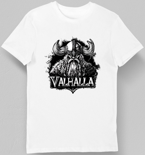 Koszulka Vikings Valhalla biała M KozakNadruki