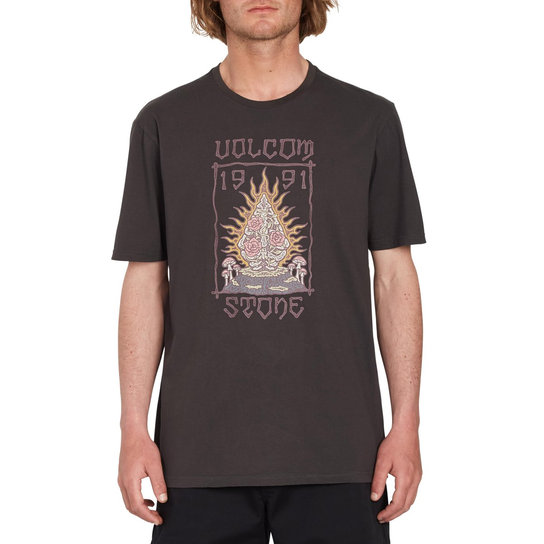 Koszulka Volcom FTY CAGED STONE SST - L VOLCOM