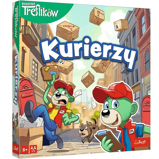 Kurierzy, gra planszowa, Trefl Trefl