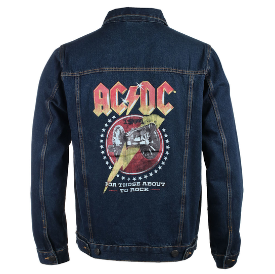 Kurtka Ac/Dc - About To Rock Denim Jacket-M Inna marka