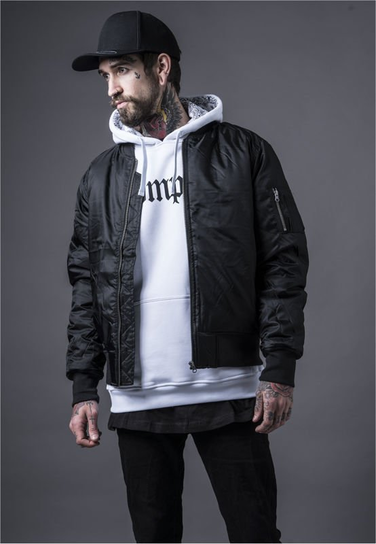 Kurtka Flyers Basic Bomber Black-M Urban Classics