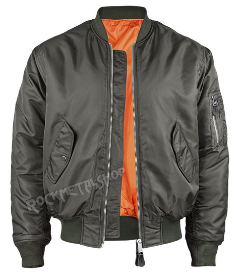 kurtka flyers MA1 JACKET anthrazit-3XL Inna marka