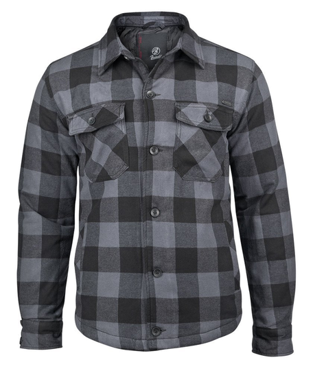 kurtka/koszula LUMBERJACKET black/grey-M Inna marka
