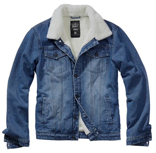 Kurtka Sherpa Denim Jacket Blue-S Brandit