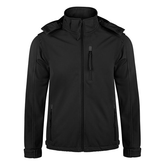 kurtka SOFTSHELLJACKET HURRICANE black-S Inna marka