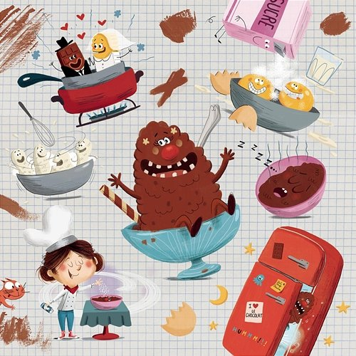 La mousse au chocolat Pop Chef, Malou Harel feat. Julie Andrieu