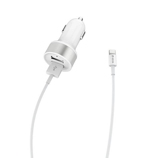 Ładowarka samochodowa DEVIA Smart, 2xUSB Devia