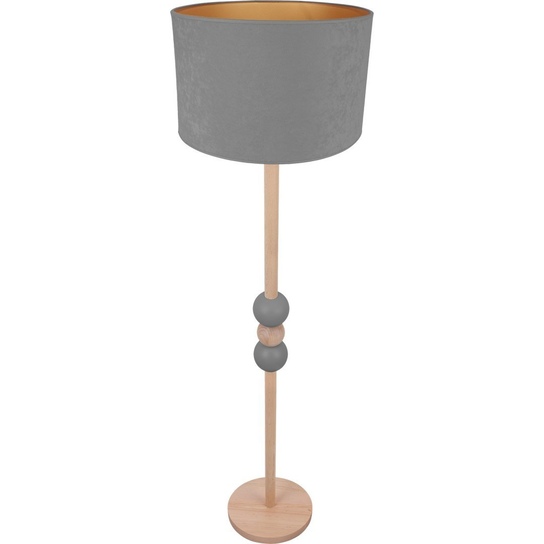 Lampa Podłogowa Bolla Szara Hellux