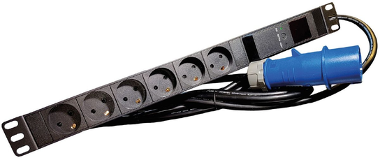 Lanview 19'' Rack Mount Power Strip, Lanview