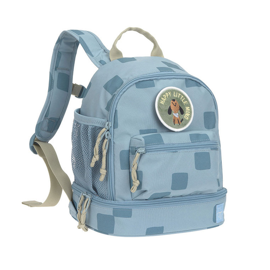 Lassig Plecak Mini Pattern Party Blue Lassig