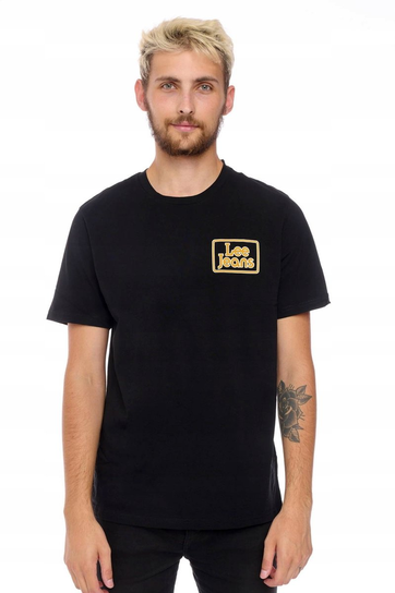 LEE JEANS TEE BLACK L65LFE01 S LEE
