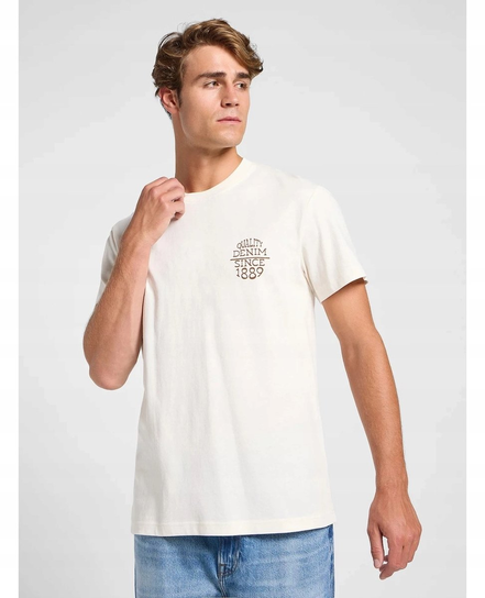 LEE RELAXED TEE ECRU 112364544 M LEE