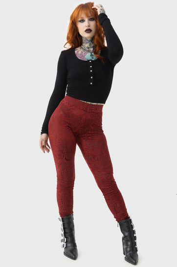 legginsy KILLSTAR - LEPIDOPTERA-S Inna marka