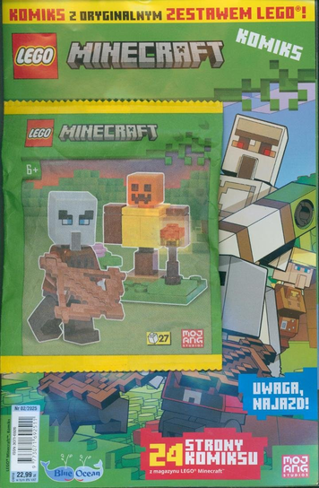 Lego Minecraft Komiks Burda Media Polska Sp. z o.o.