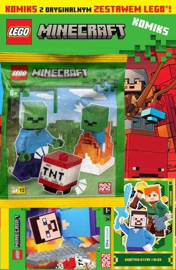 Lego Minecraft Komiks Burda Media Polska Sp. z o.o.