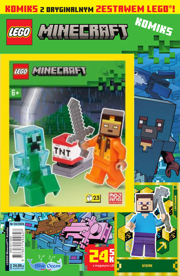 Lego Minecraft Komiks Burda Media Polska Sp. z o.o.