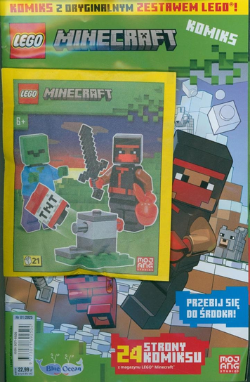 Lego Minecraft Komiks (wysyłka losowa) Burda Media Polska Sp. z o.o.