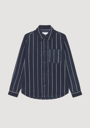 Lennon Wool Pinstripe Overshirt Inna marka