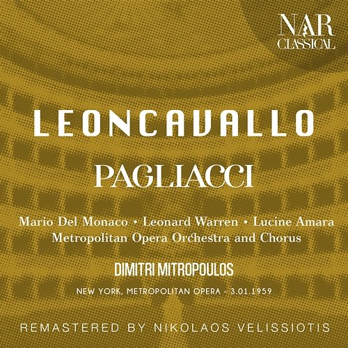 LEONCAVALLO: PAGLIACCI Dimitri Mitropoulos