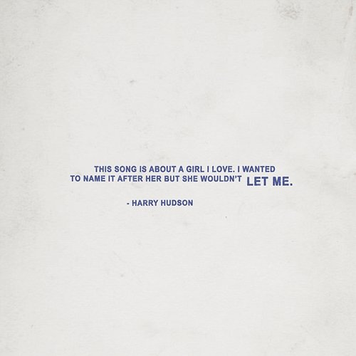 Let Me Harry Hudson