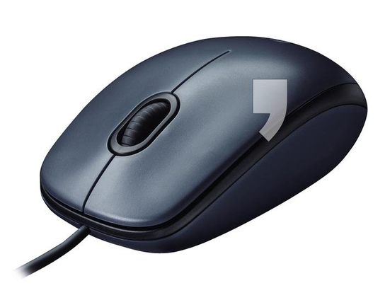 Logitech M100 mysz dark Logitech