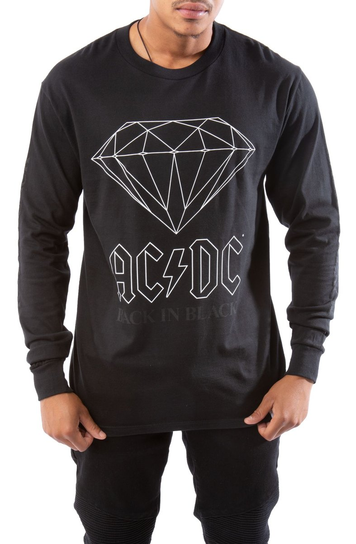 longsleeve AC/DC - BACK IN BLACK-L Inna marka