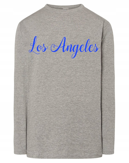 Longsleeve fajny nadruk napis LOS ANGELES r.S Inna marka