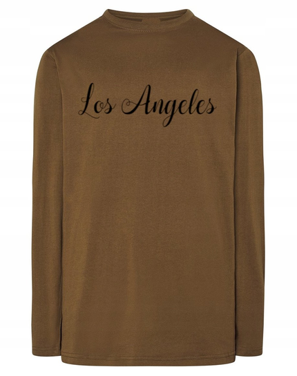 Longsleeve fajny nadruk napis LOS ANGELES r.XL Inna marka