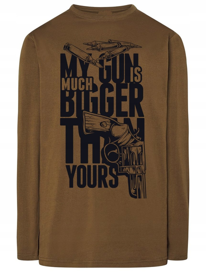 Longsleeve męski nadruk Pistolety Rozm.3XL Inna marka