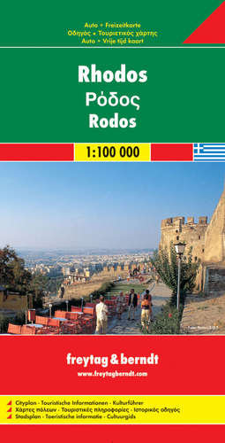 Mapa Rodos Freytag & Berndt