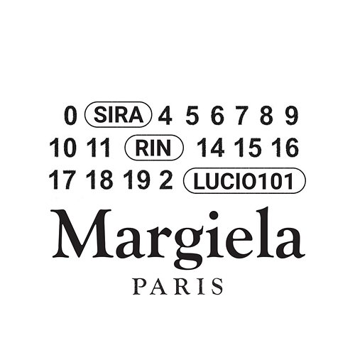 Margiela Sira, Lucio101, Rin