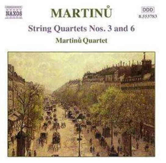 MARTINU STRING QUARTETS NO.36 Martinu Quartet