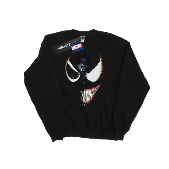 Marvel Męska Bluza Venom Split Face (M / Czarny) Marvel