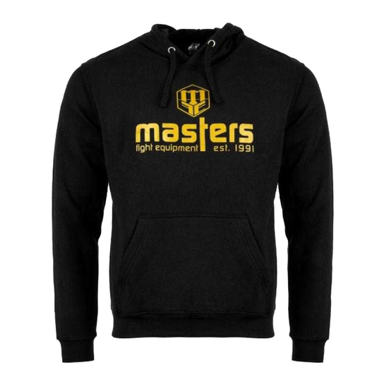 Masters Bluza Z Kapturem Męska Basic (M / Czarny) Masters