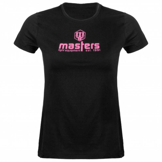 Masters T-Shirt Damskie Basic (M / Czarny) Masters