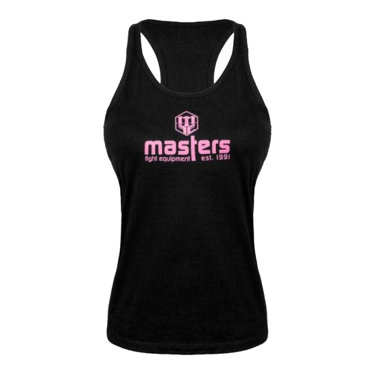 Masters Tank Top Damski Basic (S (52-55 Cm) / Czarny) Masters