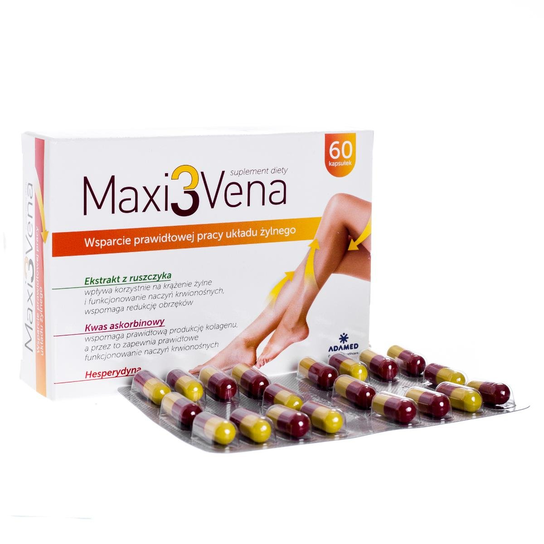 Maxi3Vena 60 Kapsułek Adamed