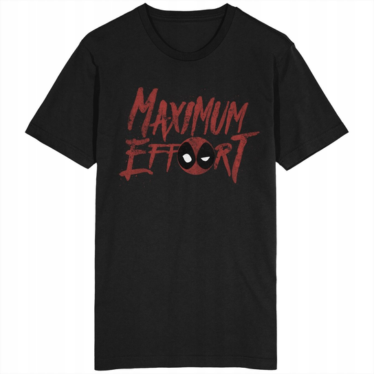 Maximum Effort Koszulka Deadpool Marvel Comics GILDAN
