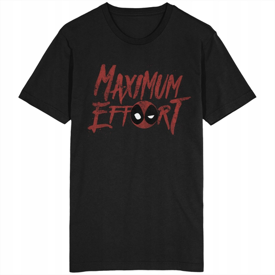 Maximum Effort Koszulka Deadpool Marvel Comics GILDAN