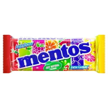 Mentos Rainbow 3pack 112,5g Mentos