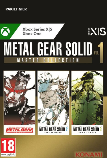 Metal Gear Solid Master Collection Vol.1 Xbox X/S/Xone Microsoft Corporation