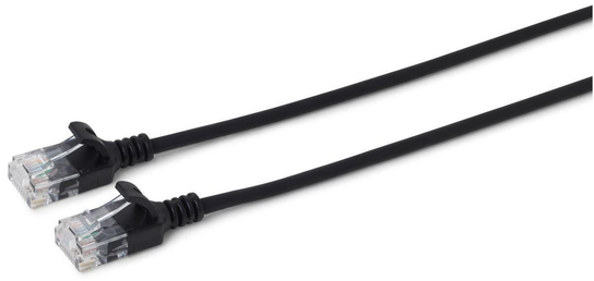 Microconnect U/Utp Cat6A Slim 1,5M Czarny Microconnect