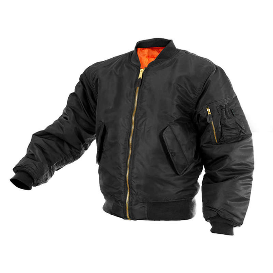 Mil-Tec Kurtka Bomberka Ma1 Basic Czarna-M Mil-Tec